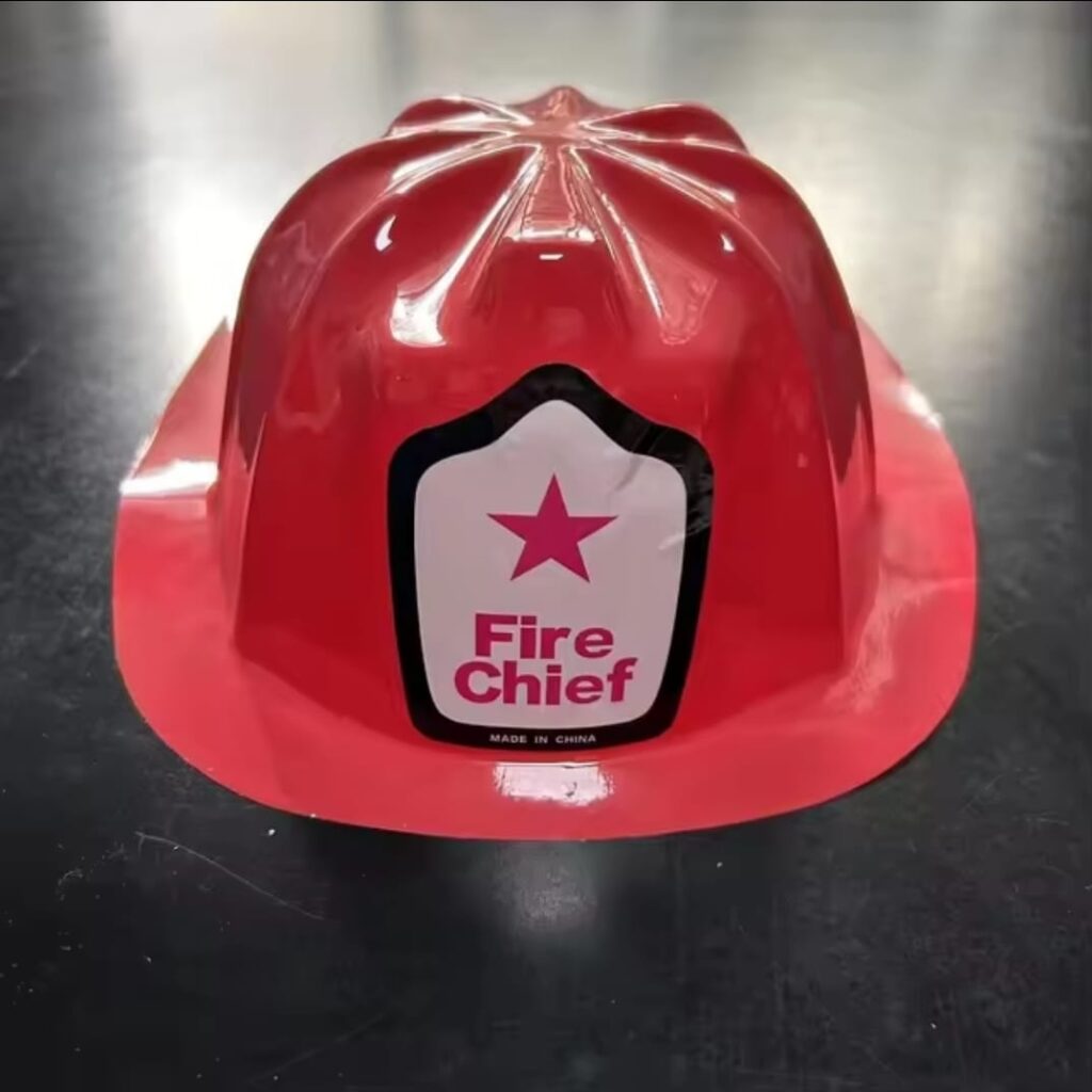 Children's Soft Plastic Fire Hat
