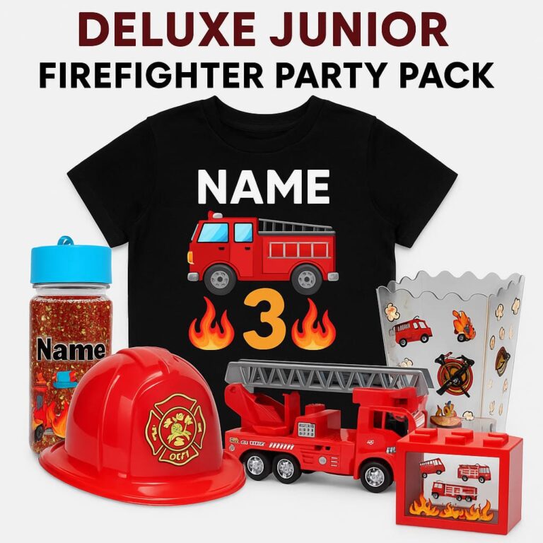 Deluxe Junior Firefighter Party Pack 🚒🔥