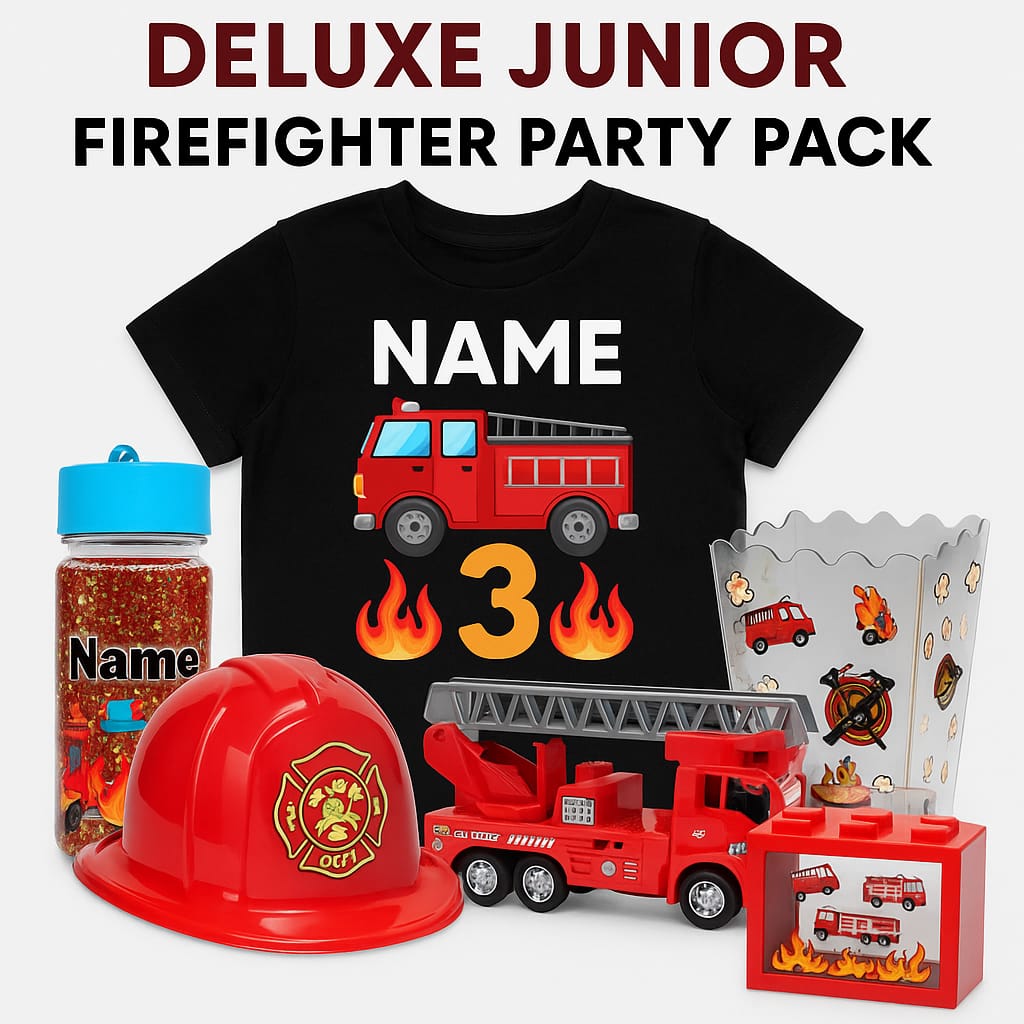 Deluxe Junior Firefighter Party Pack 🚒🔥