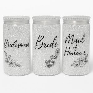 Crystal Collection Bridal Party Cup Set